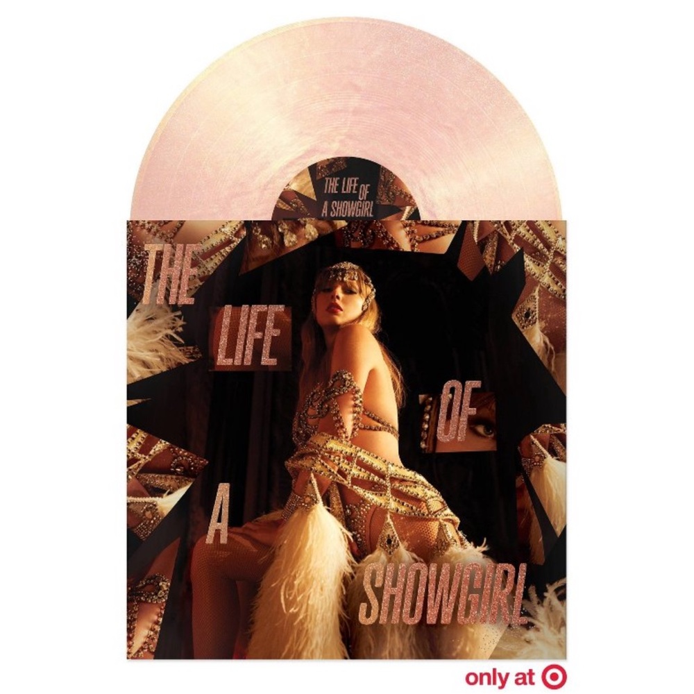 Taylor Swift The Life of a Showgirl: The Crowd Is Your King Vinyl Target edition